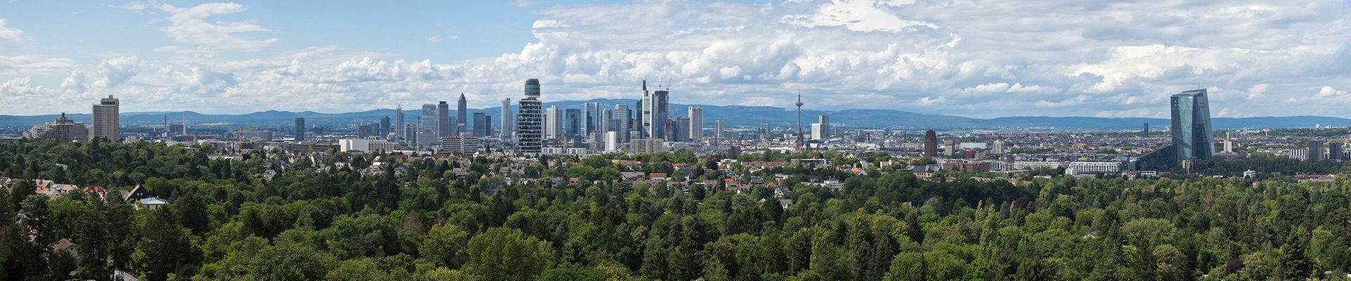 Frankfurt am Main skyline - 3